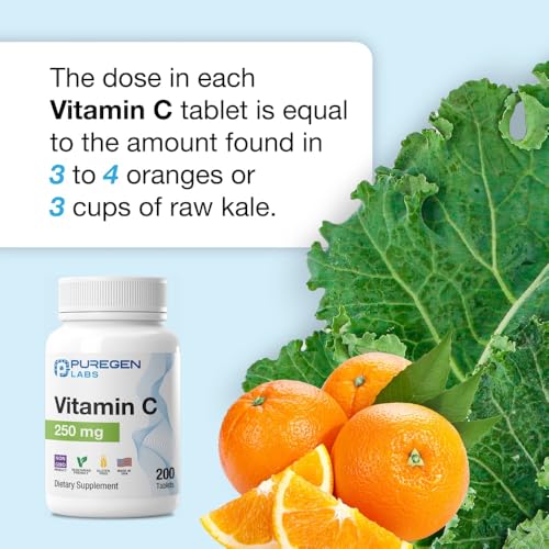 Etiqueta Puregen Labs Vitamina C detalle