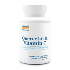Etiqueta frontal Quercetina con Vitamina C