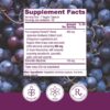 Etiqueta del producto Reserveage Resveratrol