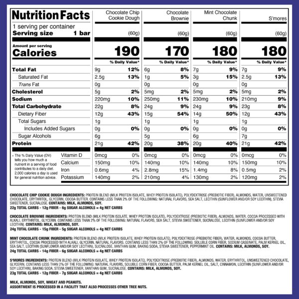 Etiqueta de sabores Quest