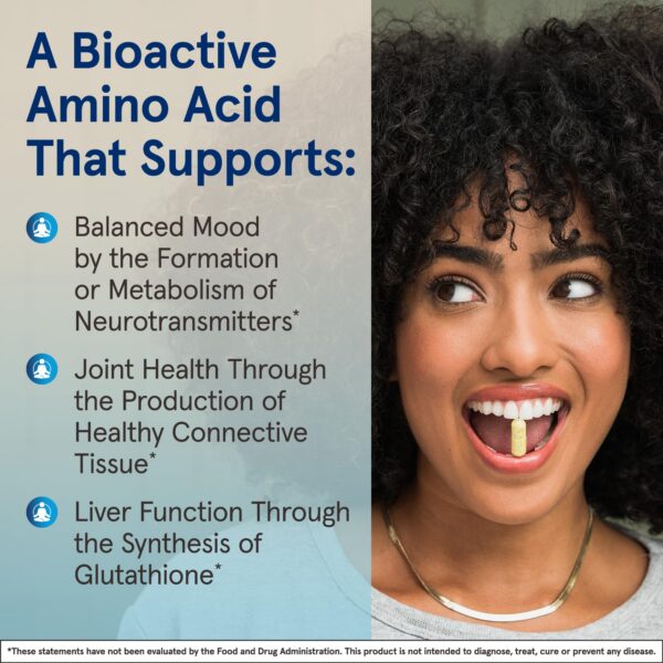 Suplemento Jarrow Formulas SAMe 200 mg salud cerebral y estado de ánimo