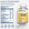 Etiqueta frontal SOLARAY Golden Multi-Vita-min multivitamínico femenino