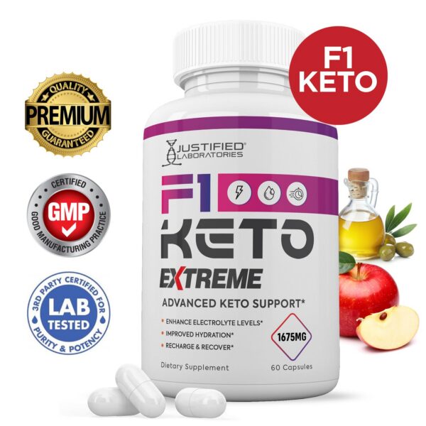 Etiqueta superior F1 Keto Pills