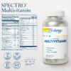 Etiqueta superior SOLARAY Spectro multivitamínico con hierro