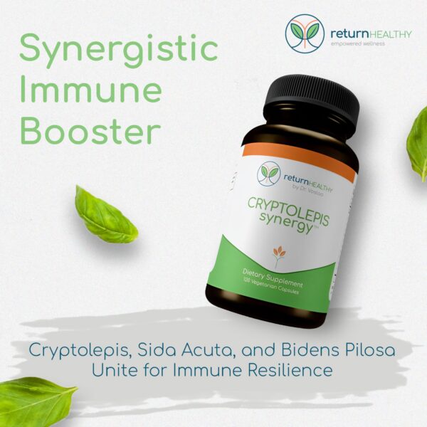 Version 1.0.0 Etiqueta del suplemento cryptolepis synergy