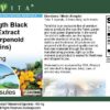Version 1.0.0 Etiqueta frontal del suplemento de Cohosh Negro TerraVita