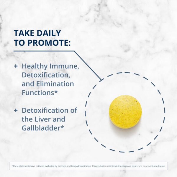 Etiqueta de suplemento intestinal Metagenics con berberina