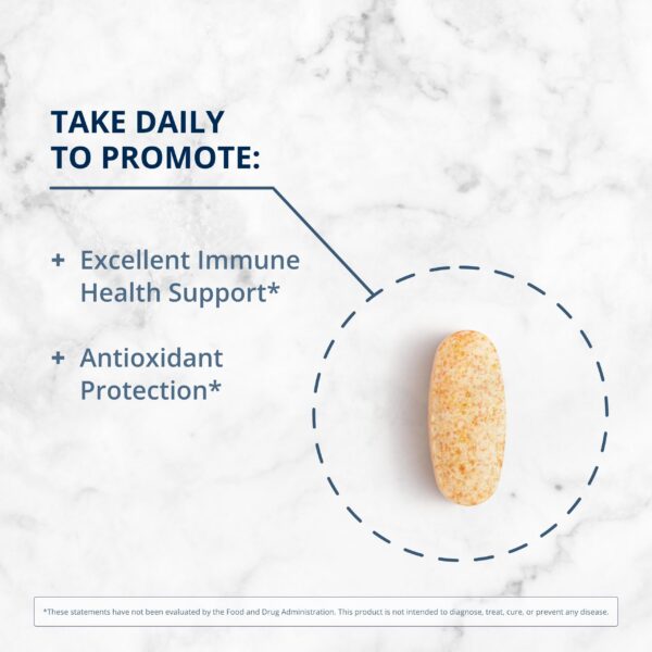 Etiqueta suplementaria Metagenics Ultra Potent-C vitamina C