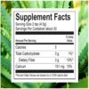 Etiqueta suplemento Aloe Vera y Nopal polvo 100% natural