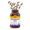 Etiqueta suplemento antioxidante Resveratrol Plus Country Life