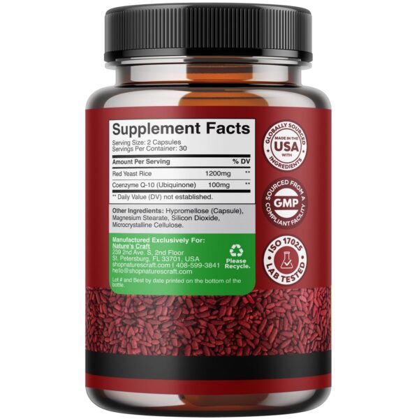 Etiqueta de Suplemento mostrando ingredientes y beneficios