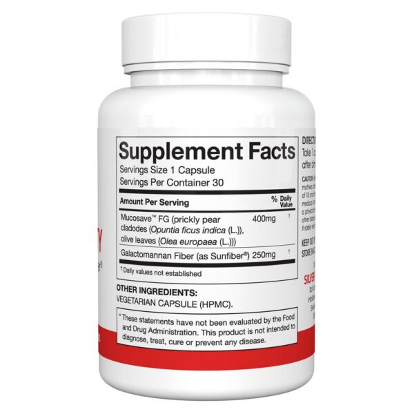 Version 1.0.0 Etiqueta suplemento digestivo Silver Fern 30 cápsulas