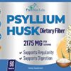 Etiqueta suplemento fibra dietética Psyllium Husk YUMMYVITE