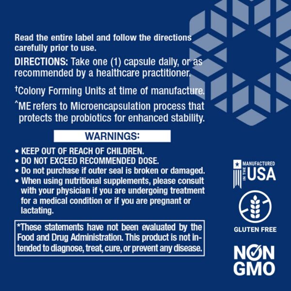 Etiqueta frontal suplemento FLORASSIST Mood sin gluten