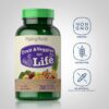 Etiqueta de suplemento de frutas y verduras Piping Rock