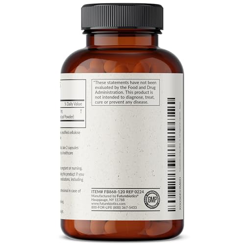 Etiquetas de suplemento Futurebiotics Ginkgo Biloba