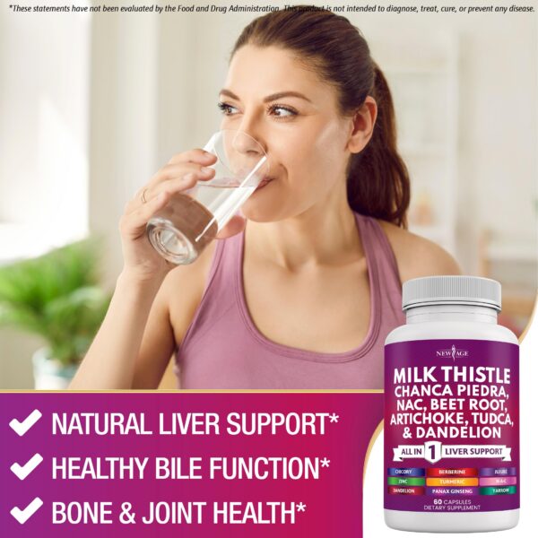 fórmula detox hepática new age 28 en 1