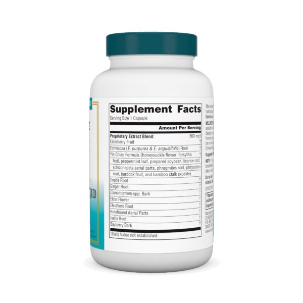 Etiqueta suplemento Herbal Resistance Source Naturals