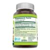 Etiqueta suplemento Herbal Secrets Cúrcuma y Jengibre 500 mg