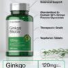 Etiqueta suplemento Horbäach Ginkgo Biloba estandarizado