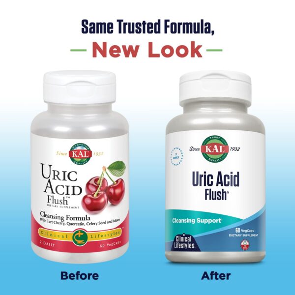 Etiqueta de suplemento KAL para salud articular y movilidad