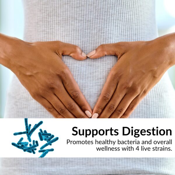 Version 1.0.0 Etiqueta suplemento Kaya Naturals probiótico salud intestinal