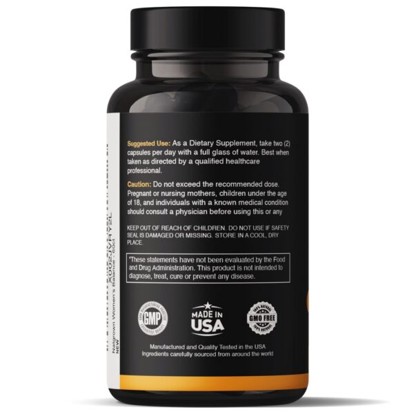 Etiqueta suplemento masculino femenino Natgrown hierba cabra