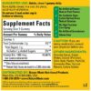 Etiqueta del suplemento Nature Made B12 3000 mcg