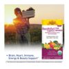 Etiqueta suplemento nutrimental multivitamínico RealFood mujeres