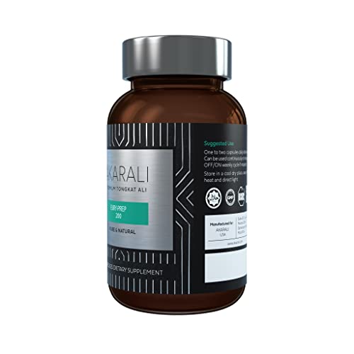 Etiqueta suplemento Physta Tongkat Ali liofilizado patente AKARALI