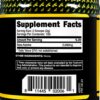 Etiqueta suplemento polvo beta alanina Primaforce fitness natural