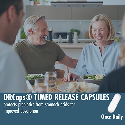 Etiqueta suplemento prebióticos y probióticos ultrapotente