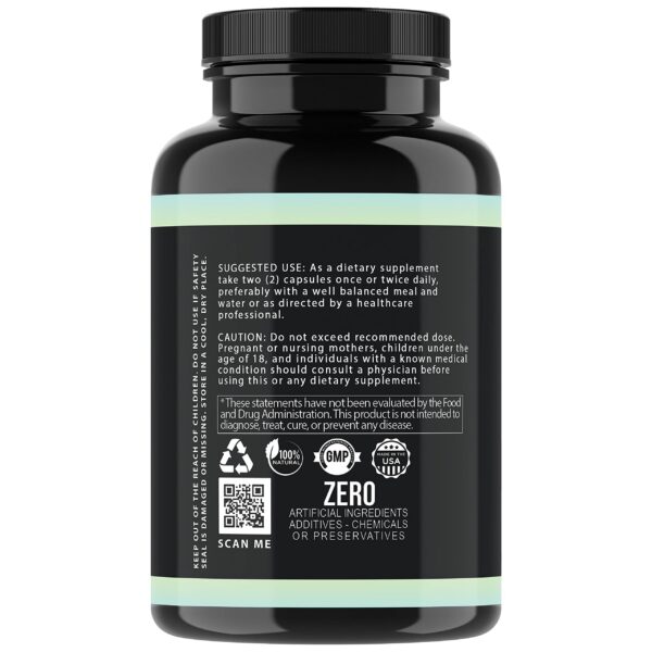 Etiqueta del suplemento probiótico Inmunity Plus con vitaminas