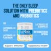 Etiqueta suplemento Relaxium Sleep gomitas para dormir