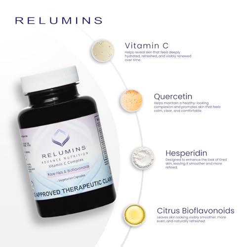 Etiqueta suplemento Relumins vitamina C 1000mg