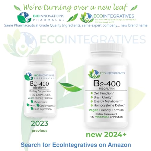 Etiqueta suplemento Riboflavina 400 mg BioInnovations