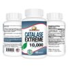 Etiqueta suplemento Rise-N-Shine Catalase Extreme 10,000