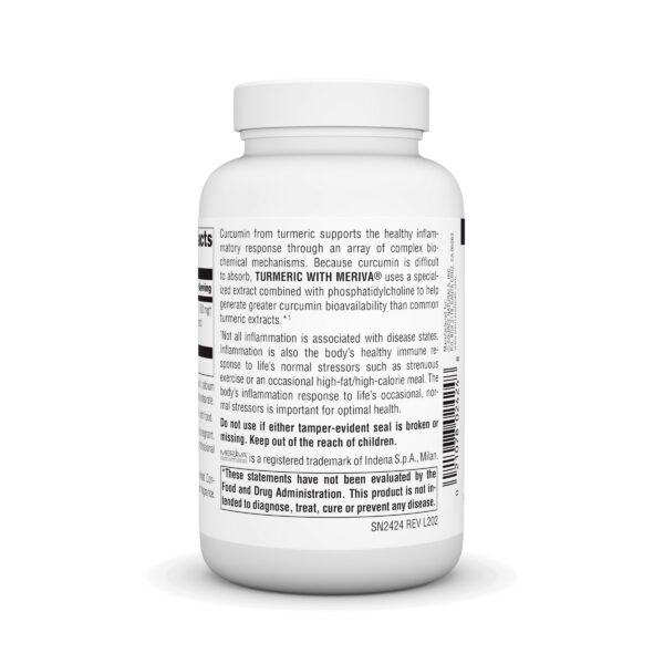 Version 1.0.0 Etiqueta suplemento Source Naturals cúrcuma Meriva