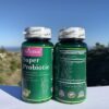 Etiqueta suplemento super probióticos salud femenina y masculina
