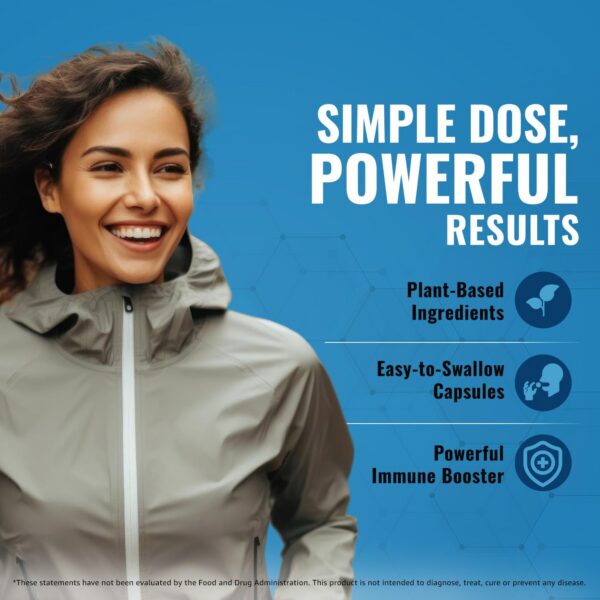 Etiqueta suplemento Total Nutra ingredientes para fortalecer el sistema inmune