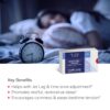 Detalle etiqueta suplemento natural Sleep Well Advanced