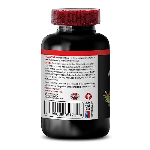 Version 1.0.0 Etiqueta de suplemento VIP con ingredientes adaptógenos