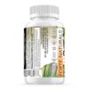 Etiqueta suplemento vitamina d3 5000 IU FORTE NATURALS