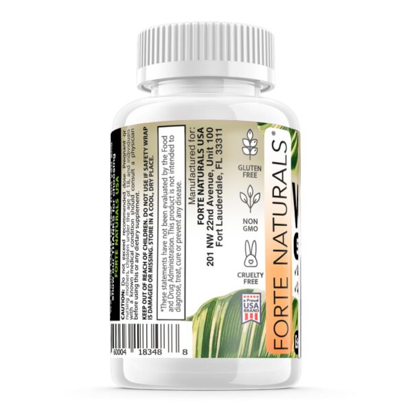 Etiqueta suplemento vitamina d3 5000 IU FORTE NATURALS