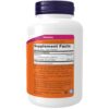 Etiqueta suplemento Vitamina K-2 MK-4 NOW Foods 250 cápsulas