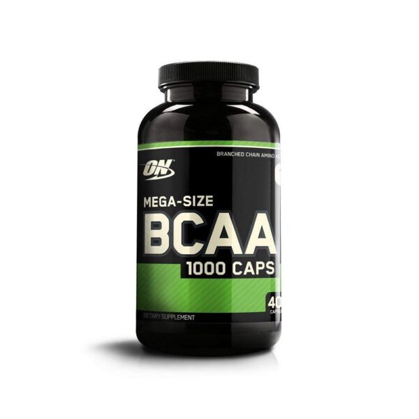 Etiqueta del producto Optimum Nutrition BCAA