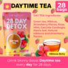 Etiqueta té detox SkinnyBoost 28 días