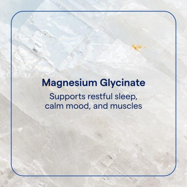 Etiqueta de Trace Minerals Magnesio glicinato