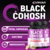 Etiqueta trasera cápsulas Cohosh Negro CIVIMUNA