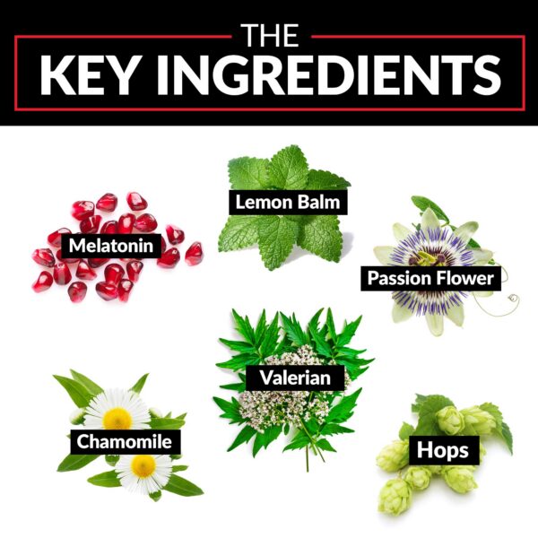 Etiqueta trasera Somnapure Fórmula Natural